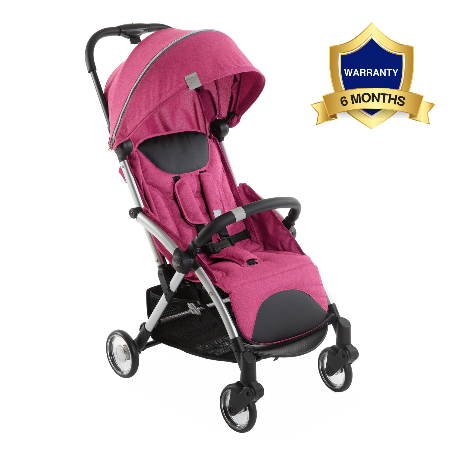 Goody Plus Stroller (Pink)-Pink